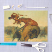 Frederic Remington Western Art “Aflevering – Buffa Tissuepapier (Craft)