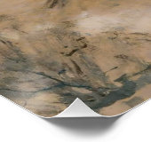 Frederic Remington Westerne kunst "De vlucht" Perfect Poster (Hoek)