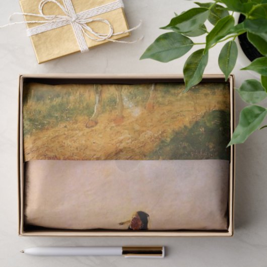 Frederic Remington Westerne kunst "Modern Comanche Tissuepapier (Geschenk)