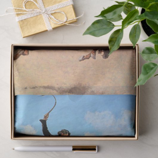 Frederic Remington Westerse Kunst “De Buck Jumper” Tissuepapier (Geschenk)