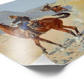 Frederic Remington Westerse Kunst “De Voorhoede” Foto Afdruk (Hoek)