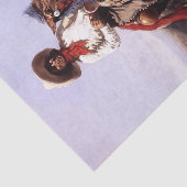Frederic Remington Westerse Kunst 'Een Regimentsve Tissuepapier (Detail)