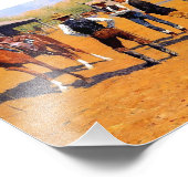 Frederic Remington Westerse Kunst “Paarden Kopen” Foto Afdruk (Hoek)