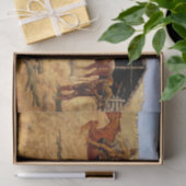 Frederic Remington Westerse Kunst “Pony Express” Tissuepapier (Geschenk)