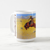 Frederic Remington's Cowboys 15oz Koffie Mok (Voorkant links)