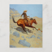 Frederic Remington's The Cowboy (1902) Briefkaart (Voorkant)