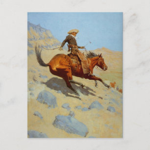 Frederic Remington's The Cowboy (1902) Briefkaart