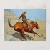 Frederic Remington's The Cowboy (1902) Briefkaart (Voorkant)