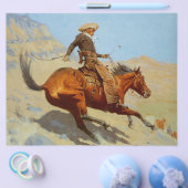 Frederic Remington's The Cowboy (1902) Flyer (Enkel)
