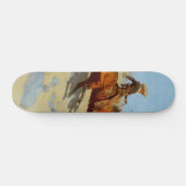 Frederic Remington's The Cowboy (1902) Persoonlijk Skateboard (Horizontaal)
