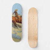 Frederic Remington's The Cowboy (1902) Persoonlijk Skateboard (Voorkant)