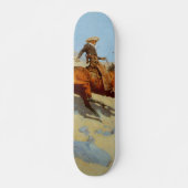 Frederic Remington's The Cowboy (1902) Persoonlijk Skateboard (Voorkant)