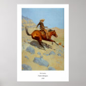 Frederic Remington's The Cowboy (1902) Poster (Voorkant)