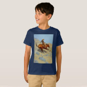 Frederic Remington's The Cowboy (1902) T-shirt (Voorkant volledig)