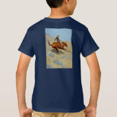 Frederic Remington's The Cowboy (1902) T-shirt (Achterkant)