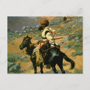 Frederic Remington's The Indian Trapper (1889) Briefkaart