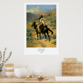 Frederic Remington's The Indian Trapper (1889) Poster (Keuken)