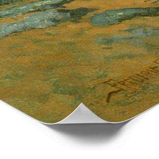 Frederic Remington's The Indian Trapper (1889) Poster (Hoek)