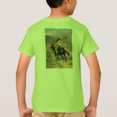 Frederic Remington's The Indian Trapper (1889) T-shirt (Achterkant)