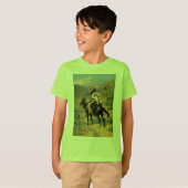 Frederic Remington's The Indian Trapper (1889) T-shirt (Voorkant volledig)