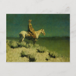 Frederic Remington's The Night Herder (circa 1908) Briefkaart