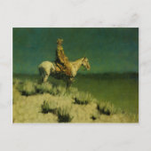 Frederic Remington's The Night Herder (circa 1908) Briefkaart (Voorkant)