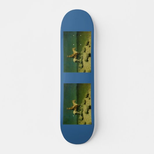 Frederic Remington's The Night Herder (circa 1908) Persoonlijk Skateboard (Voorkant)