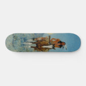 Frederic Remington's The Outlier 1909 Skateboard (Horizontaal)