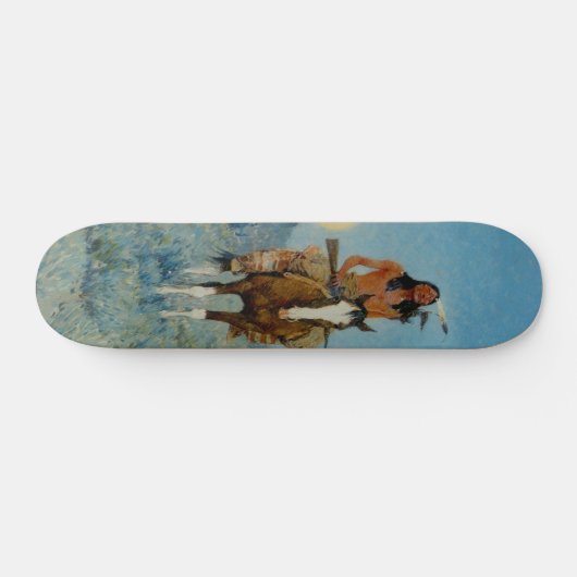 Frederic Remington's The Outlier 1909 Skateboard (Horizontaal)