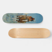 Frederic Remington's The Outlier 1909 Skateboard (Horizontaal)