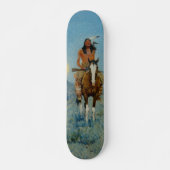 Frederic Remington's The Outlier 1909 Skateboard (Voorkant)