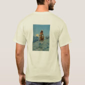 Frederic Remington's The Outlier 1909 T-shirt (Achterkant)