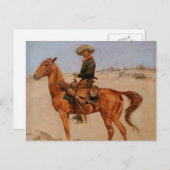 Frederic Remington's The Puncher (1895) Briefkaart (Voorkant / Achterkant)