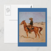 Frederic Remington's The Puncher (1895) Briefkaart (Voorkant / Achterkant)