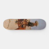Frederic Remington's The Puncher (1895) Skateboard (Horizontaal)