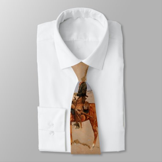 Frederic Remington's The Puncher (1895) Stropdas (Gebonden)