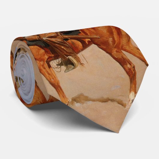 Frederic Remington's The Puncher (1895) Stropdas (Opgerold)