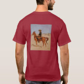Frederic Remington's The Puncher (1895) T-shirt (Achterkant)