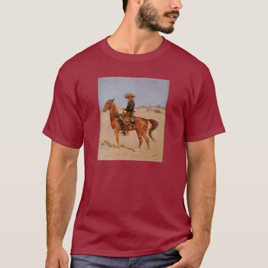 Frederic Remington's The Puncher (1895) T-shirt (Voorkant)