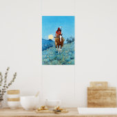 Frederic Sackrider Remington The Outlier Poster (Keuken)