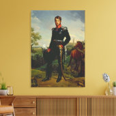 Frederic William III King of Prussia, 1814 Canvas Afdruk (Insitu (Woonkamer))