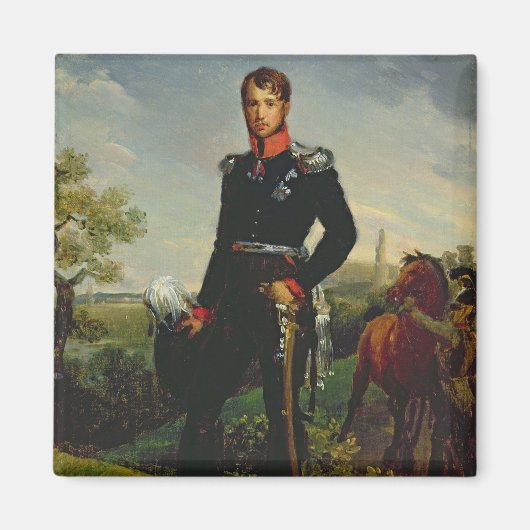 Frederic William III King of Prussia, 1814 Magneet (Voorkant)