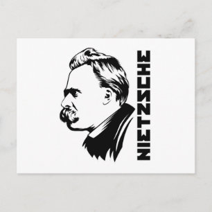 Frederich Nietzsche Portrait Briefkaart