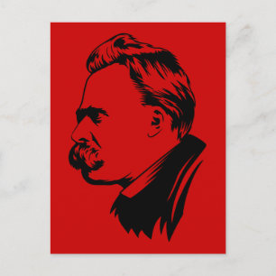 Frederich Nietzsche Portrait Briefkaart