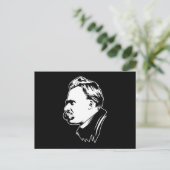 Frederich Nietzsche Portrait Briefkaart (Staand voorkant)