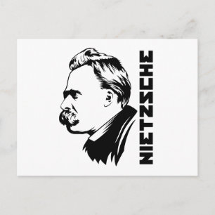 Frederich Nietzsche Portrait Briefkaart