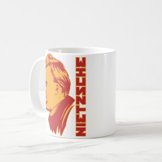 Frederich Nietzsche Portrait Mok (Voorkant links)