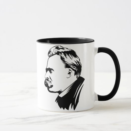 Frederich Nietzsche Portrait Mok (Rechts)