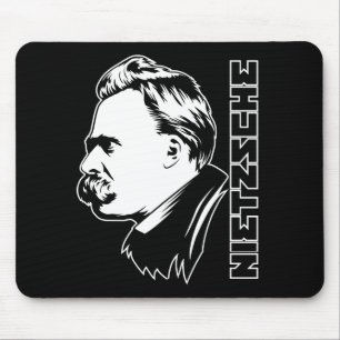 Frederich Nietzsche Portrait Mousepad Muismat