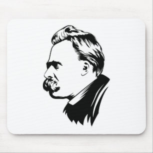 Frederich Nietzsche Portrait Mousepad Muismat